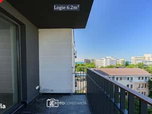 Vedere la mare: Apartament Faleză Nord · bucătărie separată · parcare — miniatura 6