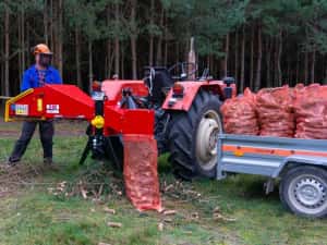 Tocător crengi R-60 pentru tractoras 15 Cai — miniatura 5