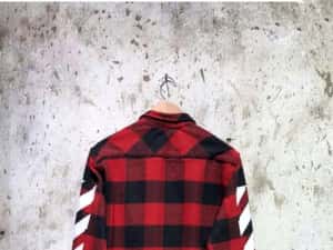 Camasa off white in carouri premium — miniatura 2