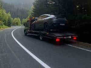 Tractari Auto Sibiu Asistenta Rutiera Transport Utilaje Platforma A1 — miniatura 2