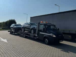 Tractari Auto Sibiu Asistenta Rutiera Transport Utilaje Platforma A1 — miniatura 7