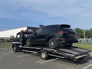 Tractari Auto Sibiu Asistenta Rutiera Transport Utilaje Platforma A1 — miniatura 9
