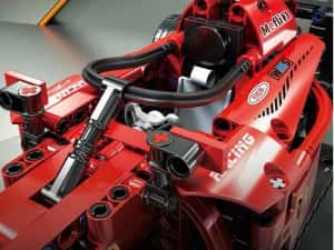 Joc constructii tip Lego technic  F1 Ferrari 455 piese TOYLINX — miniatura 3