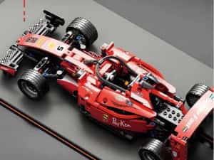 Joc constructii tip Lego technic  F1 Ferrari 455 piese TOYLINX — miniatura 4