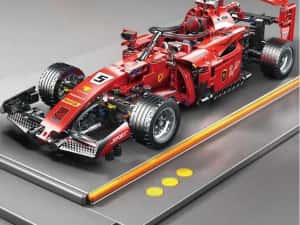 Joc constructii tip Lego technic  F1 Ferrari 455 piese TOYLINX — miniatura 6