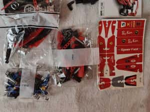 Joc constructii tip Lego technic  F1 Ferrari 455 piese TOYLINX — miniatura 7