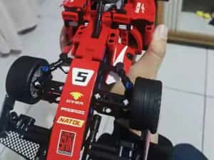 Joc constructii tip Lego technic  F1 Ferrari 455 piese TOYLINX — miniatura 8