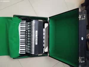 Acordeon Delicia Choral 23 120 Bași, 7 Registre + 5 Registre la bași ,In 4 Scaune — miniatura 5