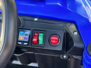 Masinuta electrica 4x4, 2-4 ani,CAPE-X, 100W,12V, scaun tapitat NOU — miniatura 6