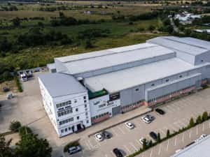 Parc industrial de vânzare Sibiu – hală + birouri, lângă A1