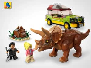 NOU TIP Le Go Set Dinozaur Jurassic Triceratops 76959 — miniatura 1
