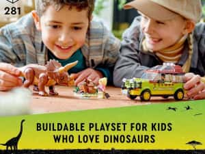 NOU TIP Le Go Set Dinozaur Jurassic Triceratops 76959 — miniatura 3