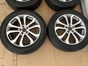 jante mercedes gle ml w166 bicolore ca noi anvelope 255 50 19 — miniatura 6