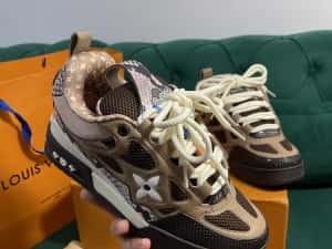 Adidasi Louis Vuitton Skate piele naturala 100% Full Box Premium — miniatura 3