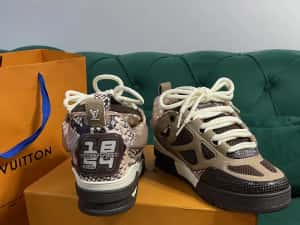 Adidasi Louis Vuitton Skate piele naturala 100% Full Box Premium — miniatura 4
