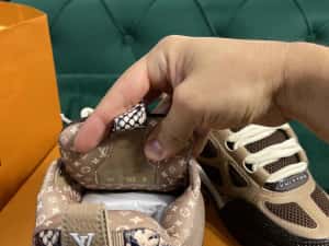Adidasi Louis Vuitton Skate piele naturala 100% Full Box Premium — miniatura 5