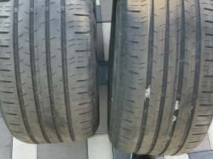 Doua anvelope Continental 225/55/17, dot 2022