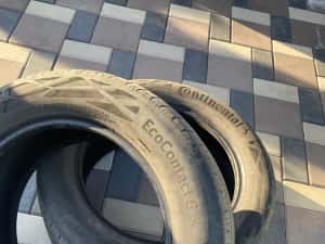 Doua anvelope Continental 225/55/17, dot 2022 — miniatura 5