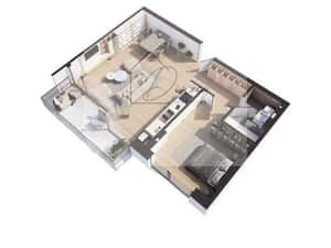 Apartment 2 camere  Cloud 9 Aurel Vlaicu Promenada I Cesiune — miniatura 5
