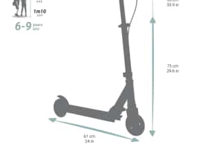 Trotinetă cu Suspensii şi - produs resigilat - (SecondHand) Decathlon — miniatura 2