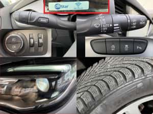 +140CP! Astra K Facelift 05/2017, navigație MARE 9” WIRELESS CarPlay + cameră, LED + Xenon, istoric CarVertical, carte RAR emisă, revizie efectuata — miniatura 6