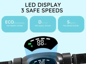 Trotinetă electrică NOUA afișaj LED pliabila — miniatura 10