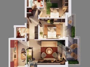 Apartament 3 camere Faza 3 Romanescu Park Residence — miniatura 2