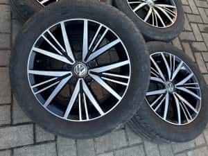 Se vand roti originale VW Golf R16 anvelope vara — miniatura 1