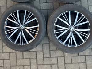 Se vand roti originale VW Golf R16 anvelope vara — miniatura 2