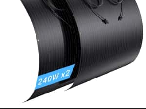 Panou solar flexibil 2 X 240W