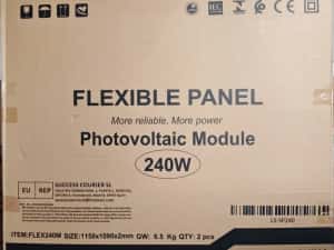 Panou solar flexibil 2 X 240W — miniatura 7