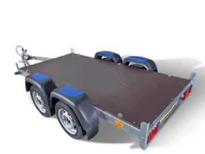 Remorca Profesioanala Noua 750 kg 2 Axe Faro Solidus Plus 236x125x35cm — miniatura 4