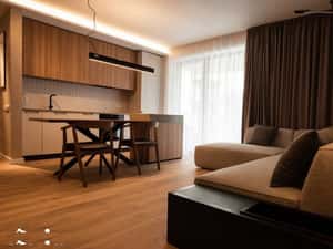 Apartament 2 camere 55mp, 2 balcoane, parcare, finisat modern, Centru
