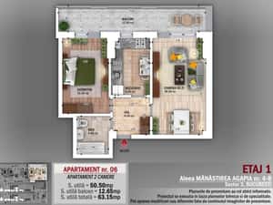 AP. 2CAM. - BLOC IN CURS DE FINALIZARE / B-DUL N. GRIGORESCU! — miniatura 3