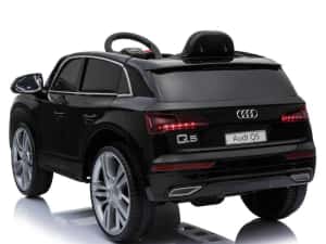Masinuta electrica Audi Q5 neagra, CADOU: Nr inmatriculare! — miniatura 4