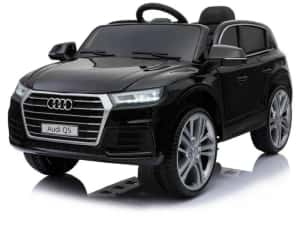 Masinuta electrica Audi Q5 neagra, CADOU: Nr inmatriculare! — miniatura 7