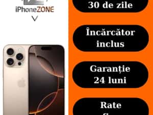 Iphone 16 Pro 1.0T Auriu 100% Garantie Rate BuyBack - zonemag.ro — miniatura 9
