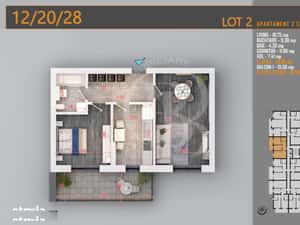 Apartament Decomandat 2 camere - Th. Pallady Metrou N. Teclu