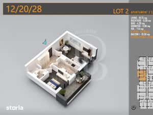 Apartament Decomandat 2 camere - Th. Pallady Metrou N. Teclu — miniatura 4