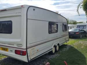 Rulota Swift Abbey Spectrum, An 1999, 2 axe, 2 zone dormit, Boiler gaz, Cabina dus — miniatura 2