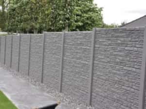 Gard din beton armat din stoc sau pe comanda placi de gard stâlpi — miniatura 6