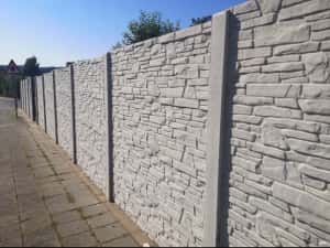 Gard din beton armat din stoc sau pe comanda placi de gard stâlpi — miniatura 10