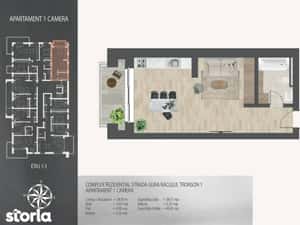 ULTIMA GARSONIERA langa metrou 20% avans si 0% Comision Direct Dezv — miniatura 4