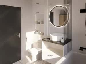 Apartament modern, 2 camere, open-space, 53 mp utili - Esso, Giroc — miniatura 7