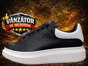 Adidasi Alexander Mc Queen l Produs NOU Premium din Piele - Full Box