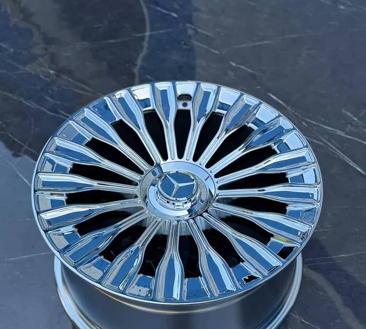 jante 20 mercedes maybach r20 chrome — fotografie 1 din 10