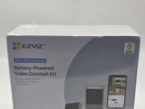 EZVIZ EP3x pro +Chime CH1, sonerie 2K cu cameră cu panou solar, sonerie video cu lentilă dublă, SIGILATA — miniatura 9