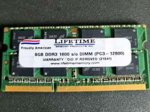 Memorie Laptop Gaming 8GB DDR3 PC3-12800S 1600 CL11 1.5V — miniatura 3