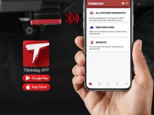 THINKDIAG MINI Diagnoza Auto Full Sistem OBD2 Tester Licenta ThinkCar — miniatura 7