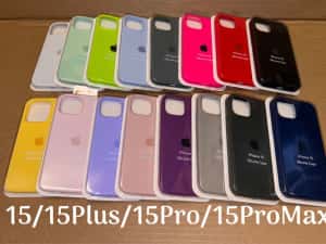 iPhone Silicon Husa 11 12 13 14 15 16 17 pro max Air XR Xs Max 7 mini — miniatura 1